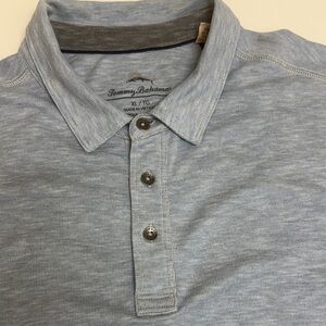 Tommy Bahama Light Blue Heather Polo